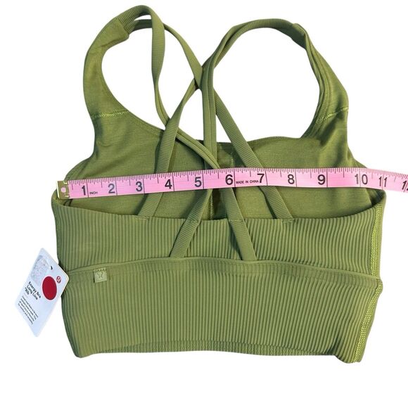 Lululemon Energy Longline Bra Size 2 Ribbed Luxtreme Medium Support B/C Cup NEW - Picture 12 of 14